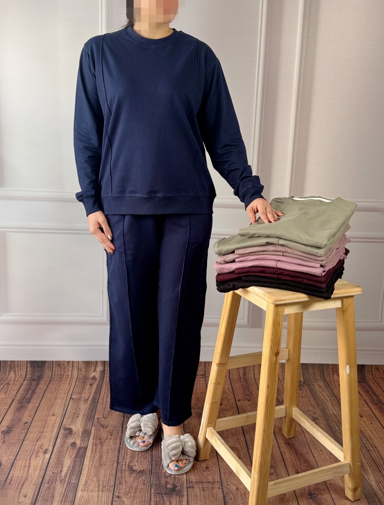 ست بلوز شلوار کیانا کد 1075