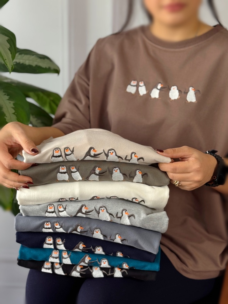 بلوز باکسی پنگوئن کد 4093