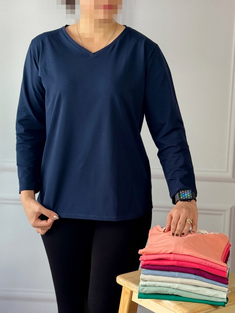 بلوز یقه هفت ژاکلین کد 4100