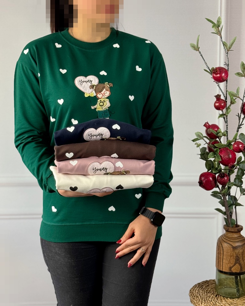 بلوز قلبی مرسانا کد 4123