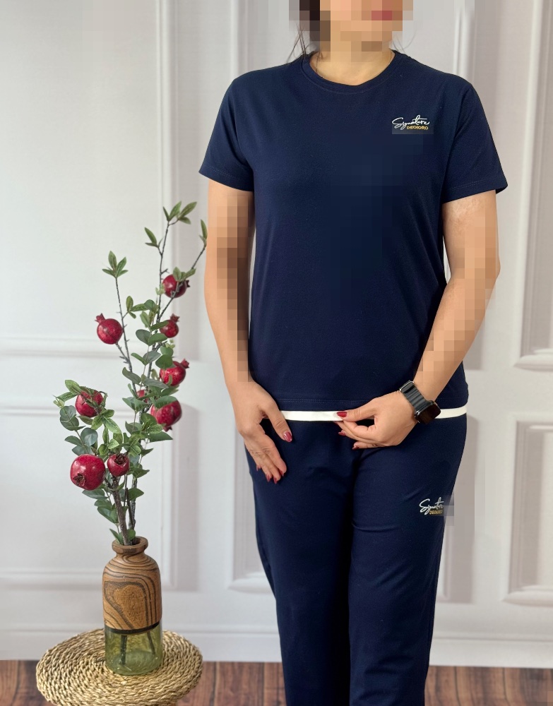 ست تیشرت شلوار موژان کد 1079